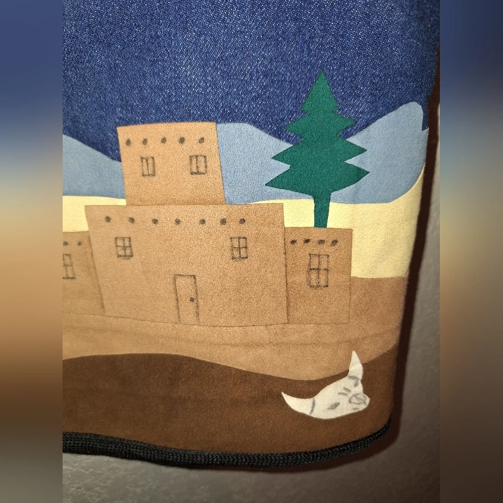 Handmade Native American Southwestern Vest Size Medium - Picture 4 of 10